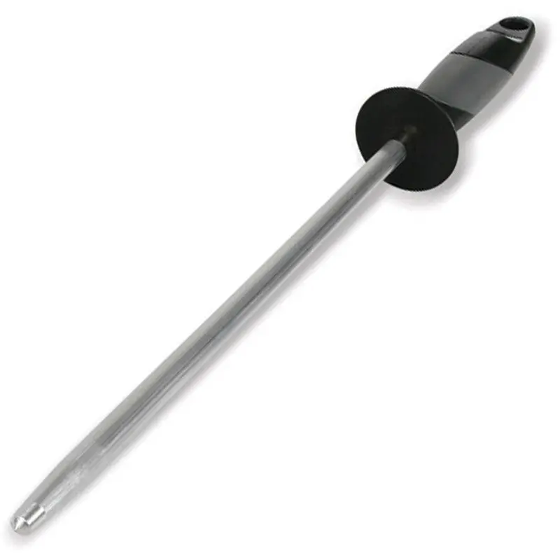 Accusharp 9-Inch Butcher Steel – Professional Straight-Edge Honing Rod (032C) 1