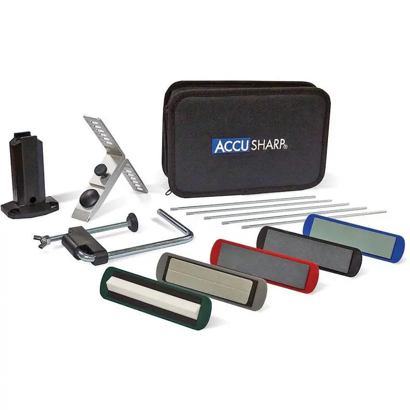 Accusharp Five-Stone Precision Sharpening Kit – Complete Grit Progression Set (059C) 1