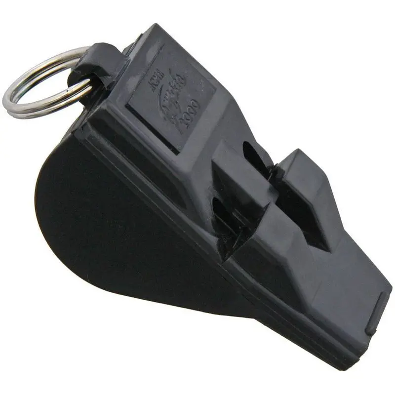 Acme Tornado Plastic Whistle – Pealess Design, Black – Model T2000 1
