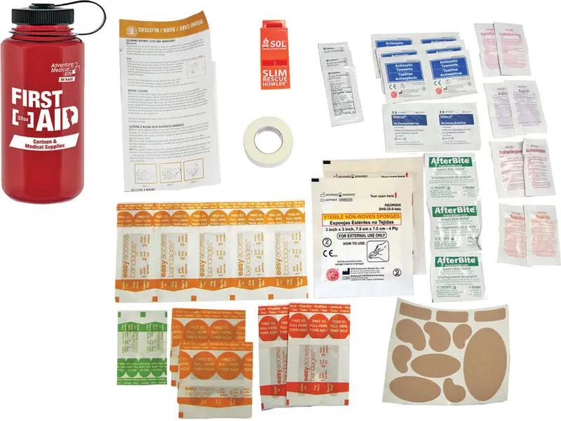 Adventure Medical Adventure First Aid Kit – 32Oz Durable Outdoor Supply Bundle 1