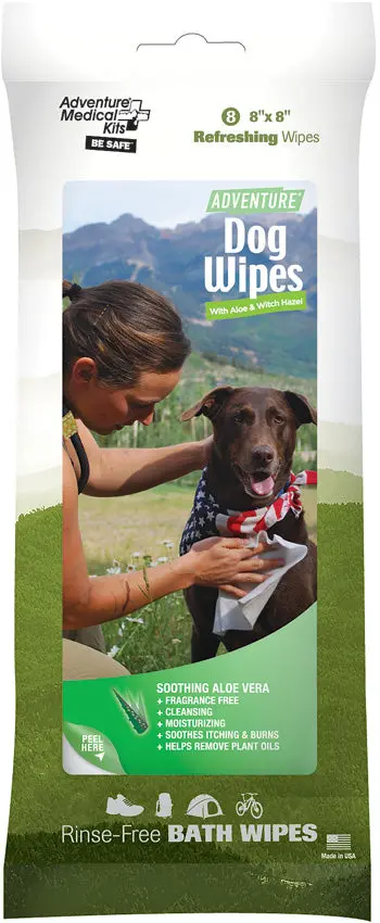 Adventure Medical Dog-Safe Hygiene Wipes For Outdoor Pets 1