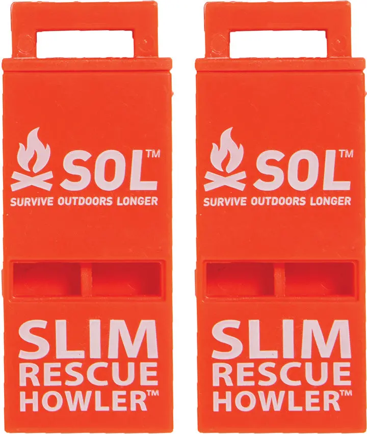 Adventure Medical Slim Rescue Howler Whistle – Ultraloud Emergency Signaling Device 1