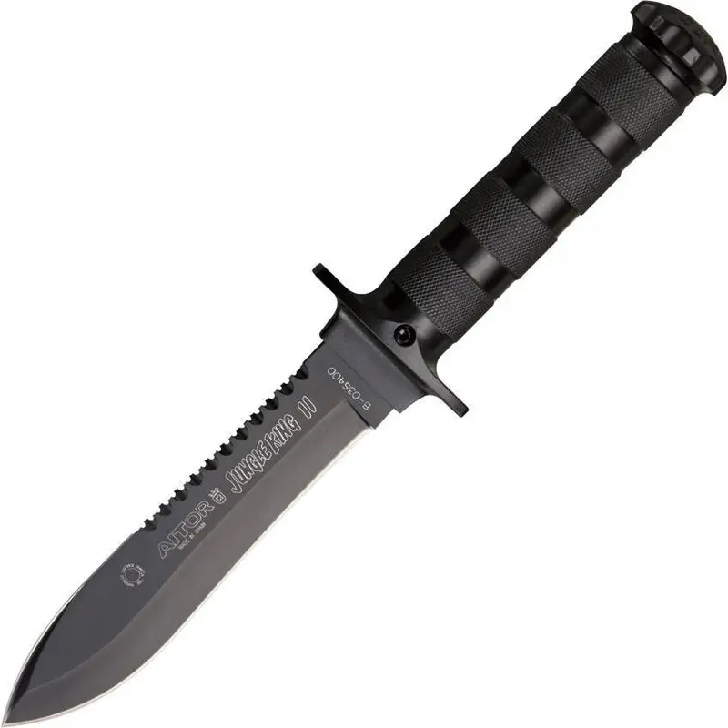 Aitor Jungle King Ii Fixed-Blade Knife – Enhanced Ergonomic Grip (Model 16013) 1