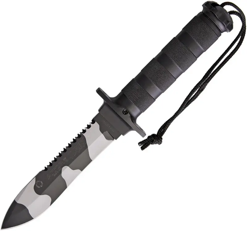 Aitor Jungle King Ii Tactical Knife – Black Camo Finish (Model 16071) 1