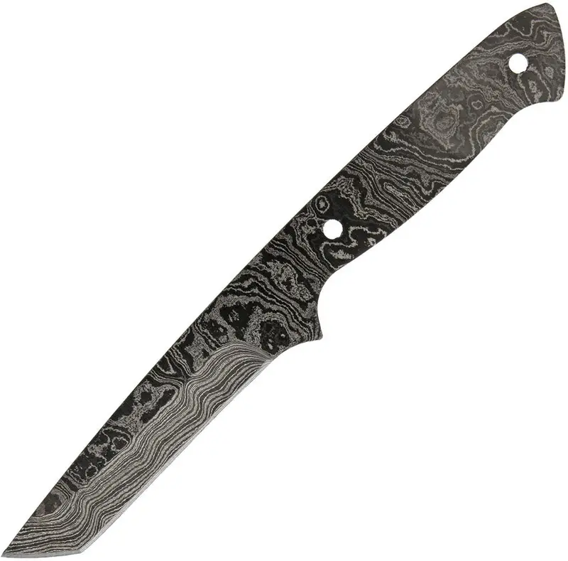 Alabama Damascus Steel Knife Blade – Dkg Series Pattern (Ads087) 1