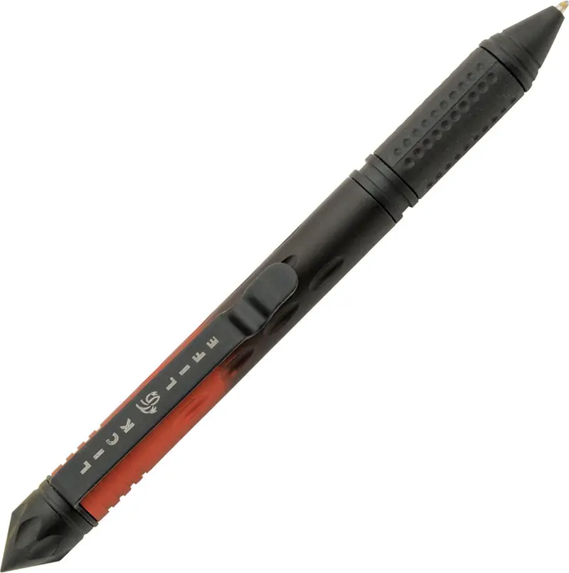 Amys Tactical Pen By Lizard Lick – Red Anodized Finish – Model Lz05 1
