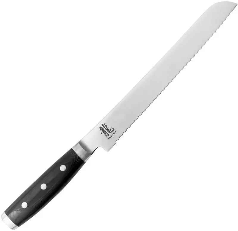 Apogee Dragon Bread Knife – 9-Inch Serrated Blade For Crusty Loaves 1