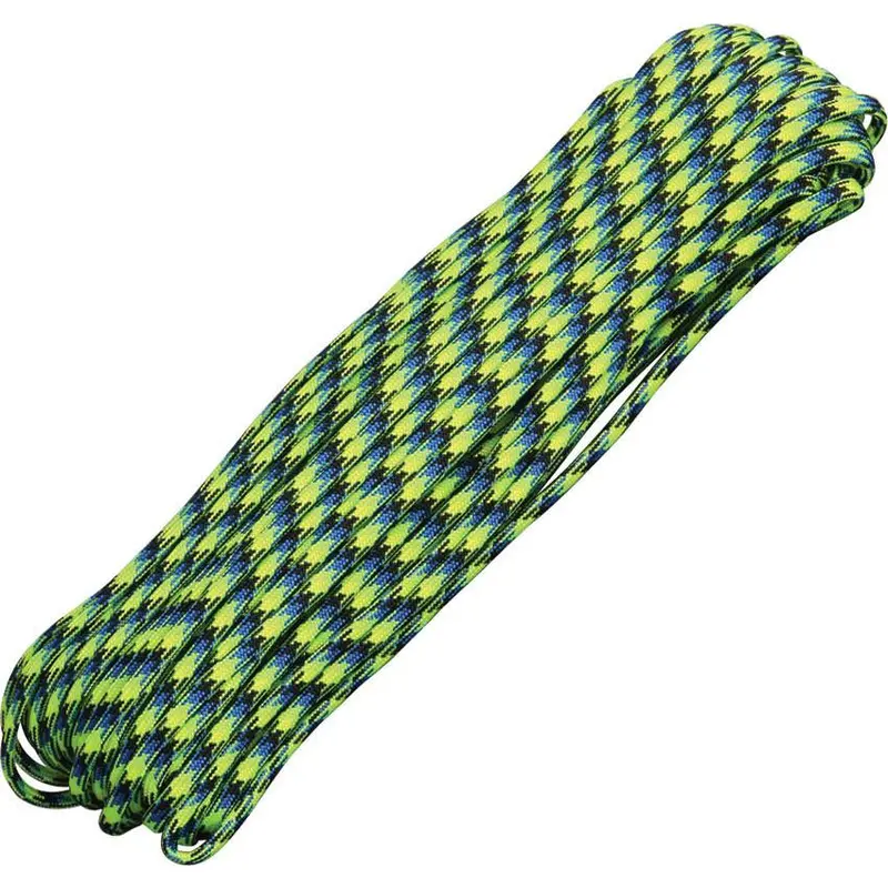 Aquatic Blue Parachute Cord – Durable 550 Lb Test Survival Rope 1