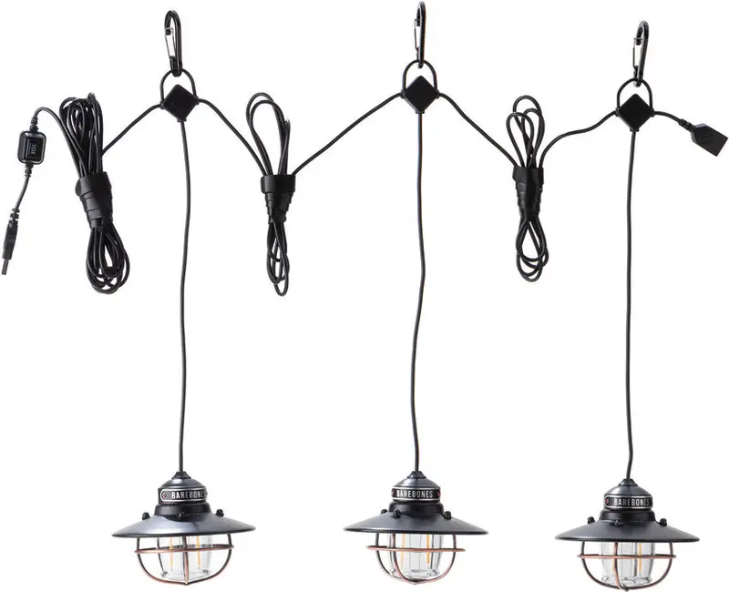 Barebones Living Edison-Style Bronze String Lights (Liv-265) 1