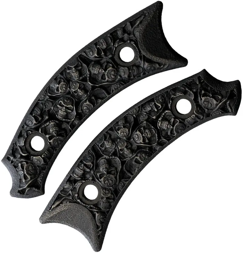 Bastinelli Creations 2 Saints Fixed Blade – Bronze Scales On Mako Handle 1