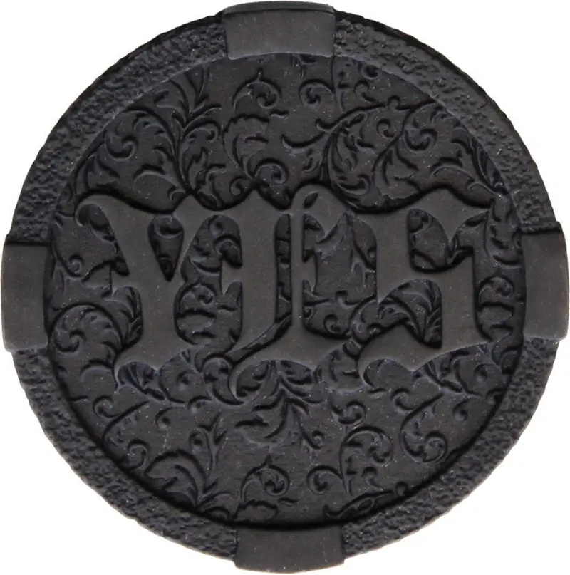 Bastinelli Creations Yes/No Decision Coin – Bronze Tactical Token 1