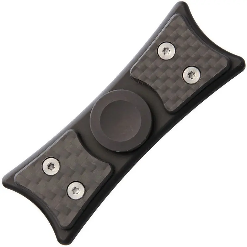 Bastion Large Black Spinner – Cnc-Machined Edc Fidget Device With Smooth Rotation 1