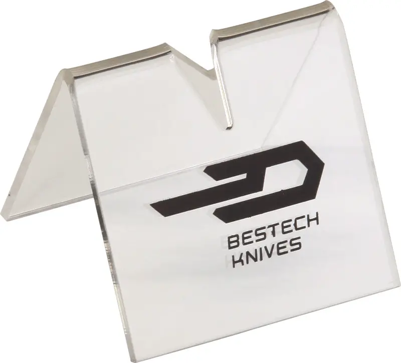 Bestech Acrylic Knife Display Stand – Sleek Vertical Holder, Model Bm14 1
