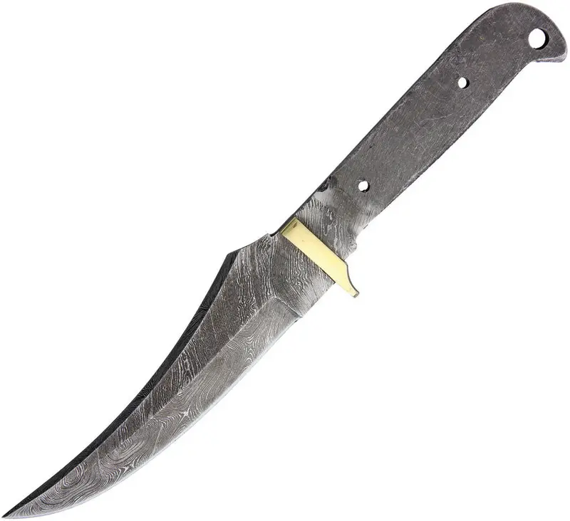 Bl017 Damascus Skinner Blade For Artisan Knives 1