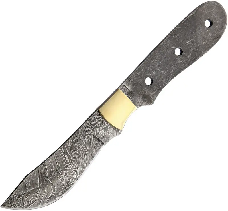 Bl030 Damascus Steel Knife Blade Blank 1