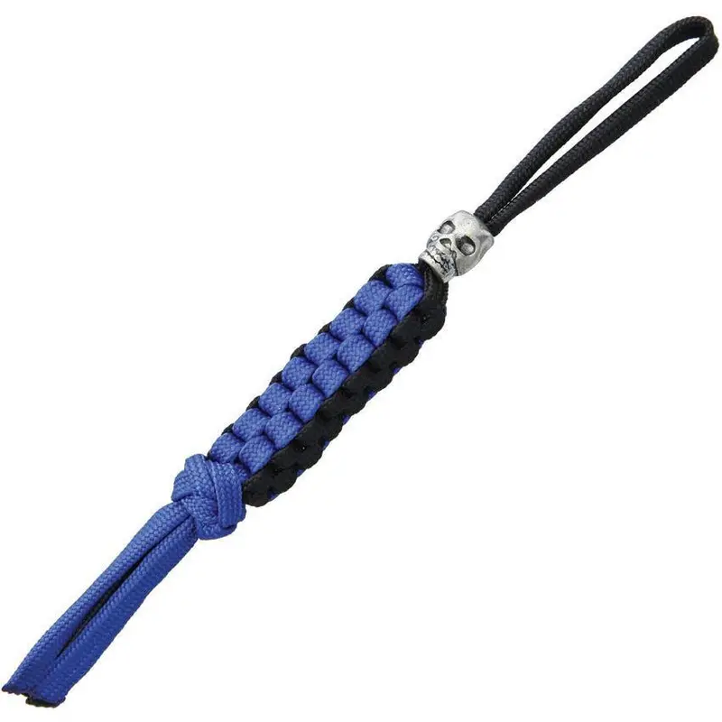 Black And Blue Paracord Lanyard Kysl0112C 1
