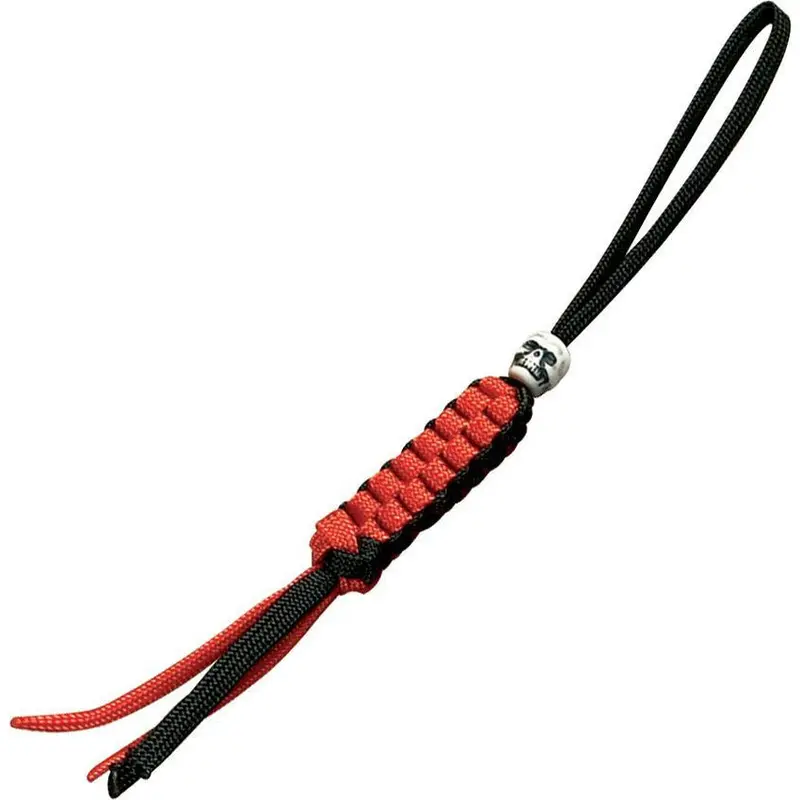Black-And-Red Paracord Lanyard – Durable Nylon Cord (Kysl0112) 1