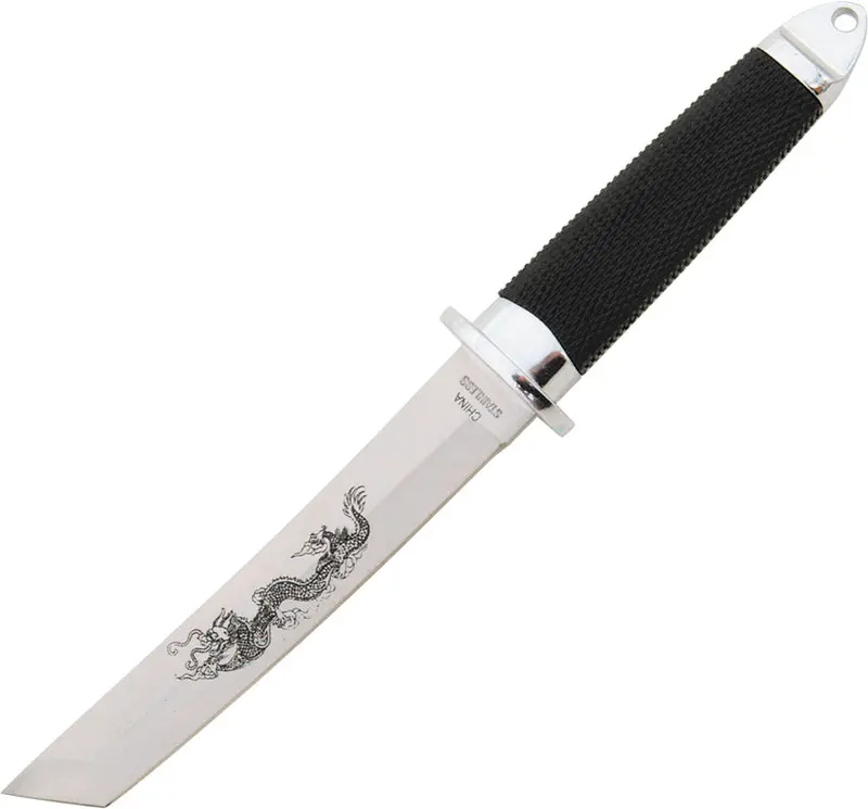Black Dragon Tanto Knife – Tactical Fixed Blade With Full Tang (Model 210172) 1