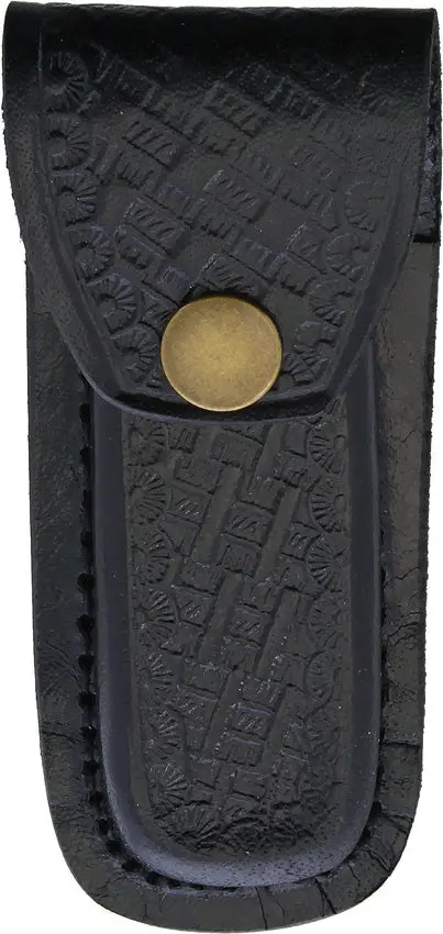 Black Leather Belt-Mounted Fixed-Blade Sheath – 2033224 1