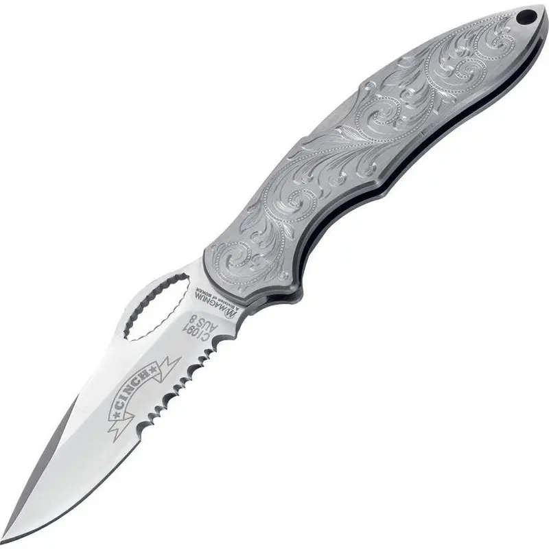 Boker Cinch Fastback Roper With Engraving 1