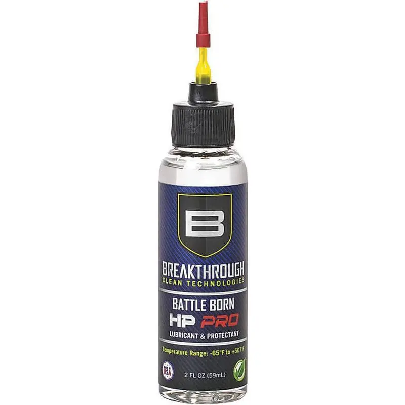 Breakthrough Clean Battle Born Hp Pro Gun Oil – 2 Oz Non-Toxic Formula 1