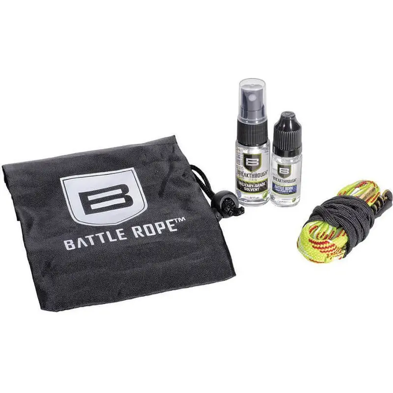 Breakthrough Clean Battle Rope Bore Cleaning Kit – .22 Caliber Specific (Bt-Brfs-22R) 1