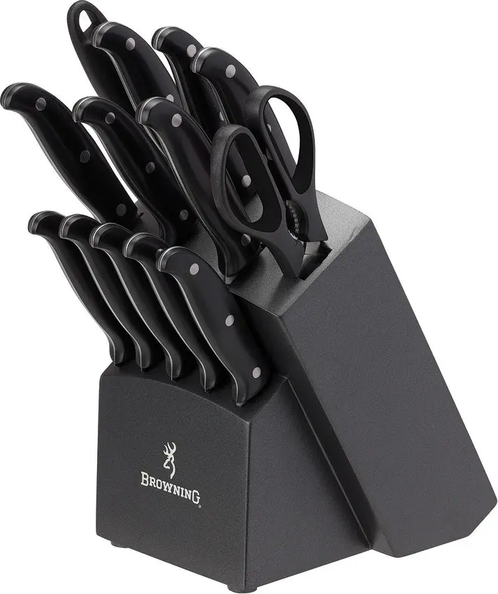 Browning Kitchen Cutlery Set – 12-Piece Professional Chef’S Knife Collection 1