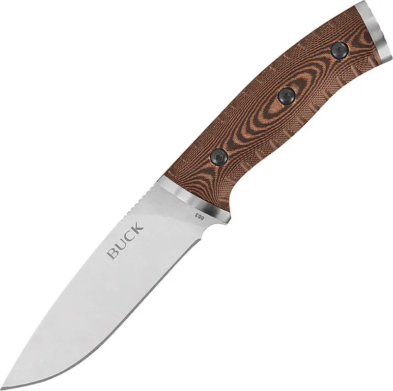 Buck Selkirk Survival Knife With Full-Tang Construction And Sheath 1