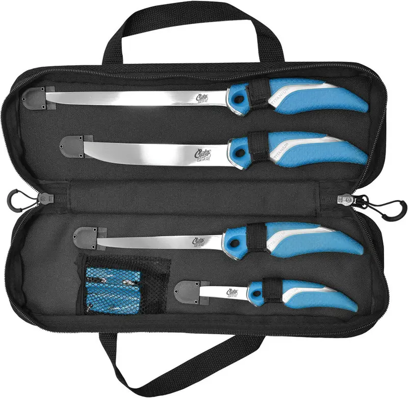 Camillus 23015 Cuda Fillet Knife Set – Stainless Steel Blades 1