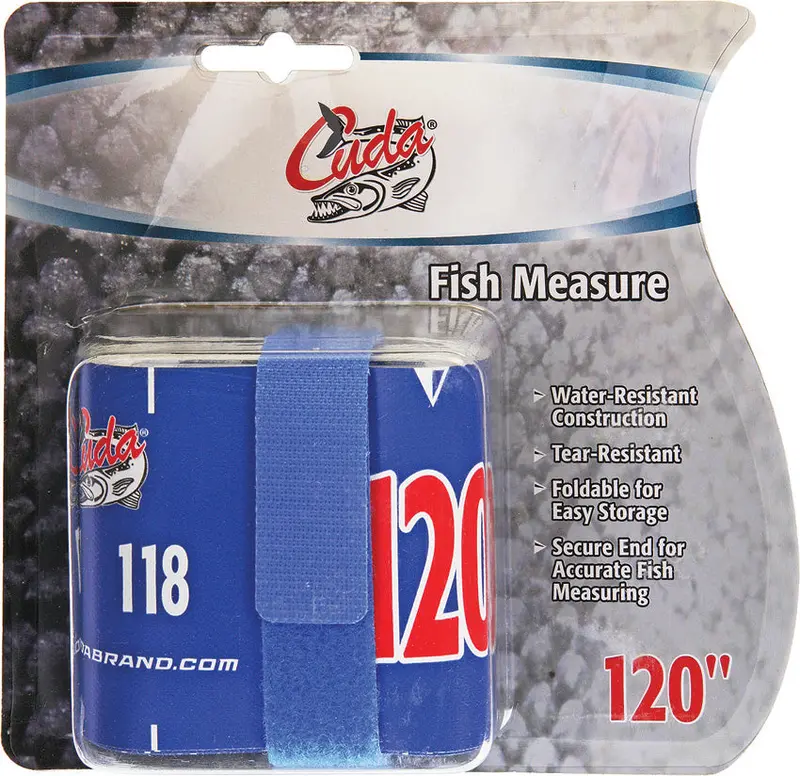 Camillus Cuda Fish Measuring Tape – Dual-Scale (Inches/Cm) Soft Ruler 1