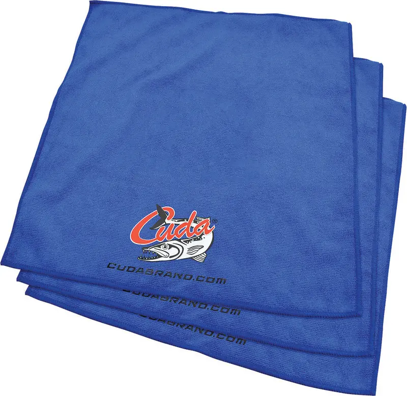 Camillus Cuda Microfiber Towel Pack – 3-Pack For Gear Cleaning & Drying 1