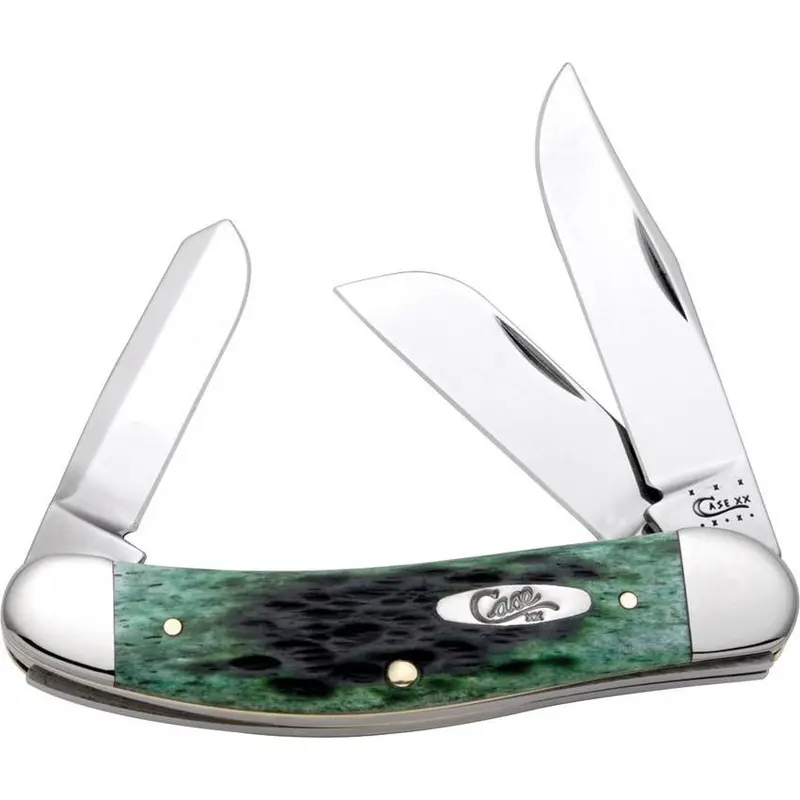 Case Cutlery Sowbelly Pocket Knife – Bermuda Green Handle 1