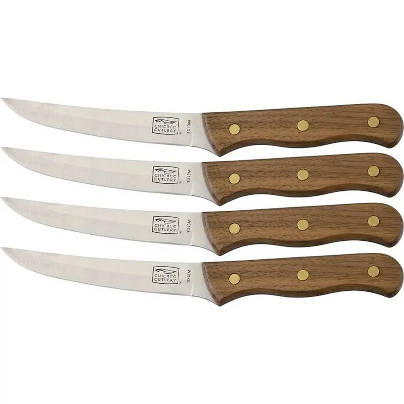 Chicago Cutlery 8-Piece Steak Knife Set With Ergonomic Handles 1