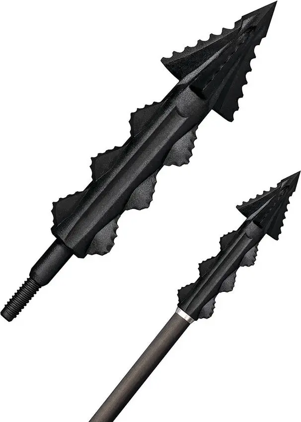 Cold Steel Cheap Shot Bh6 Buzzsaw Broadhead – 100 Grain, Zinc Coated 1