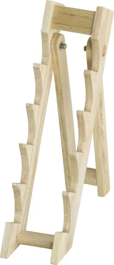 Countertop Knife Display Stand – Adjustable Acrylic Base Mi162 1