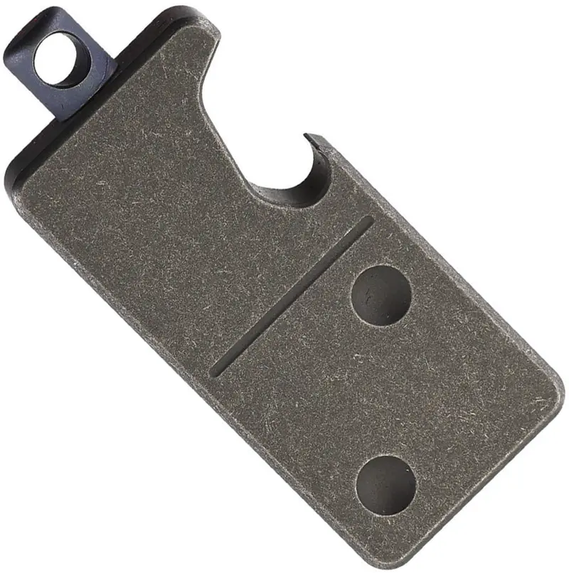 Custom Knife Factory Domino Stainless Steel Bottle Opener Ckf037 1