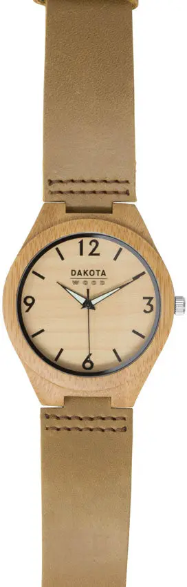 Dakota Bamboo Strap Wristwatch 26424 1