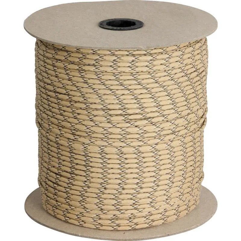 Desert Camo Parachute Cord – 550Lb Test Mil-Spec Nylon Rope 1