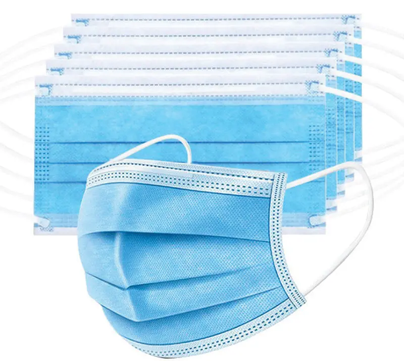 Disposable 3-Ply Face Mask – Lightweight, Breathable Protection (Single-Use) 1