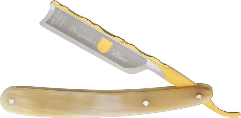 Dovo Horn-Handle Straight Razor – 3-Inch Blade For Precision Shaving 1