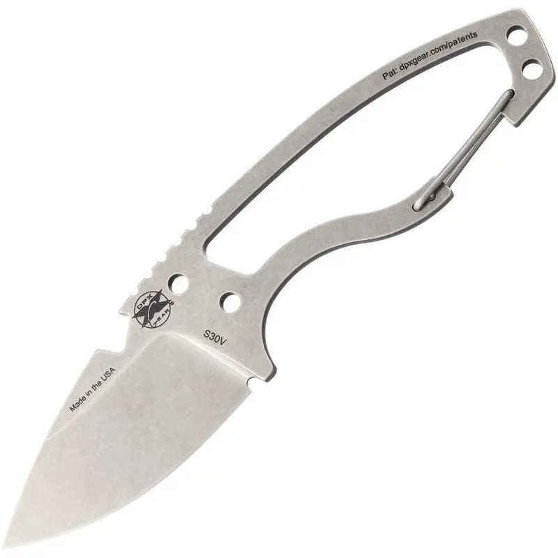 Dpx Gear Heat Hiker Knife – Distressed Stonewash Finish 1