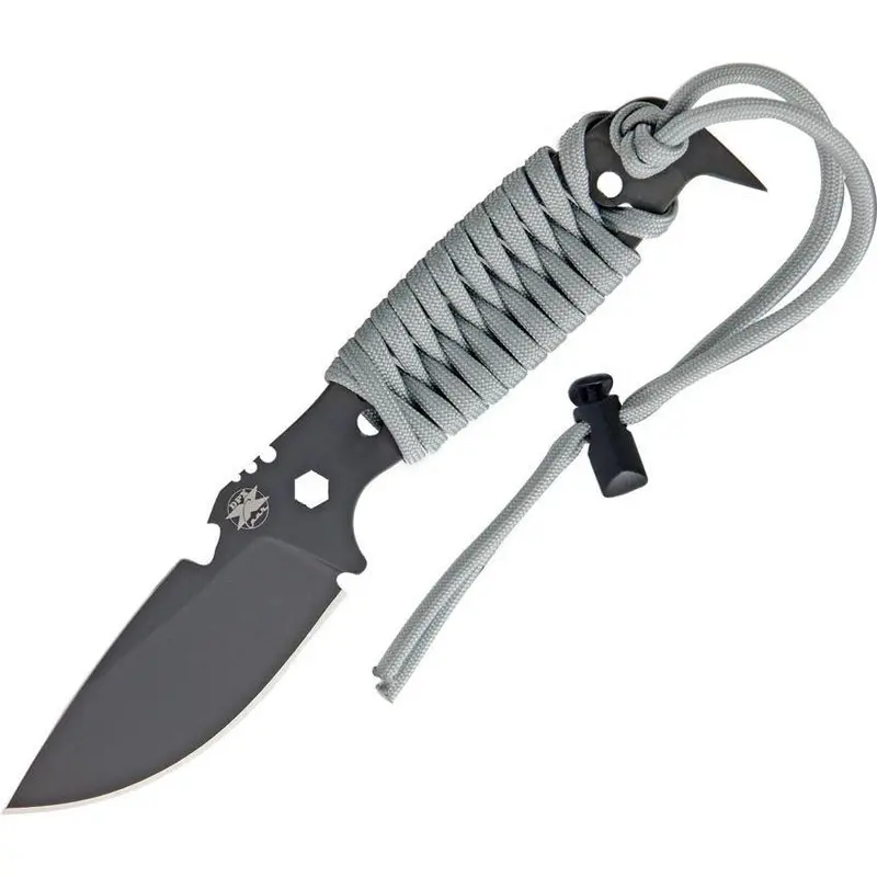 Dpx Gear Hest Ii Assault Knife – Gray-Anodized Tactical Blade 1