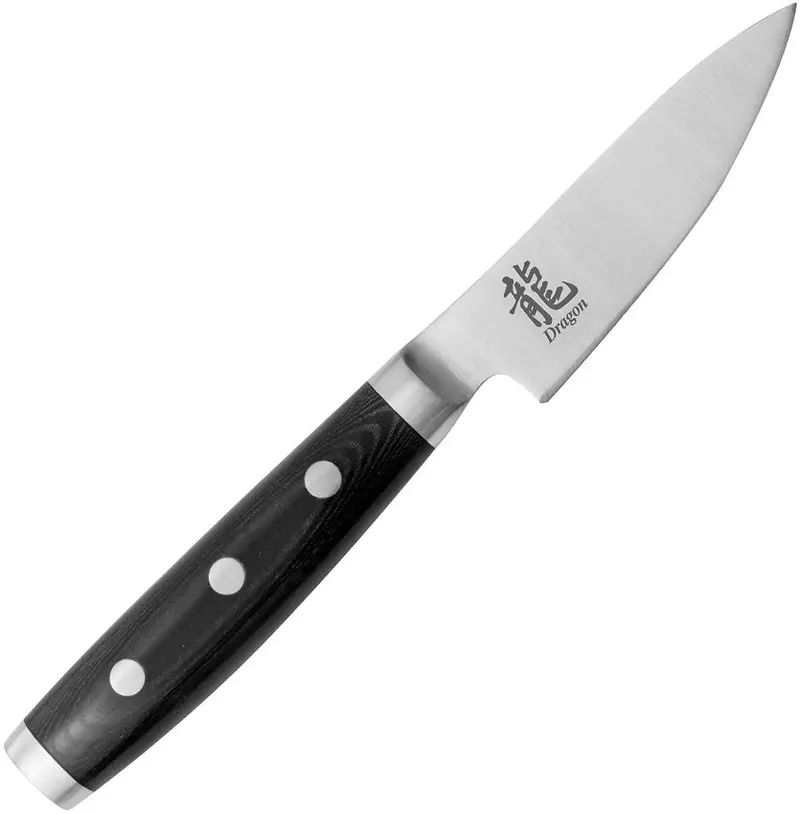 Dragon By Apogee Precision Paring Knife – Slim Stainless Blade For Fine Cutting (Drgn-Pari-0350) 1