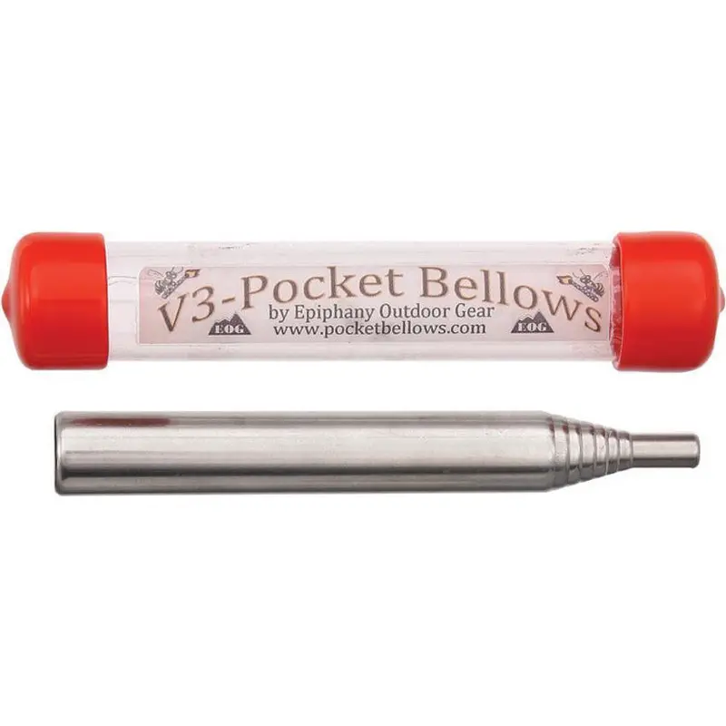 Epiphany Outdoor Gear V3-Pocket Bellows – Compact Fire-Starting Aid, V3-01B 1