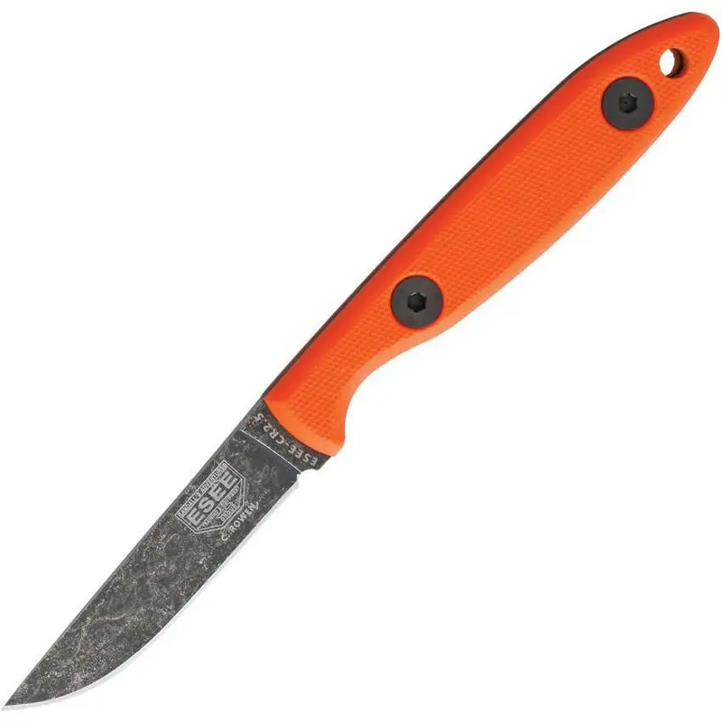 Esee Camp Lore Cr25 Fixed Blade – Orange Coating 1