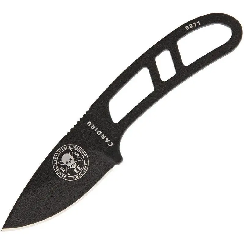 Esee Candiru Black Folding Knife With Complete Accessory Kit 1