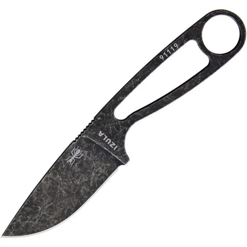 Esee Izula Fixed Blade – Black Oxide Coated Survival Knife Izula-B-Bo 1