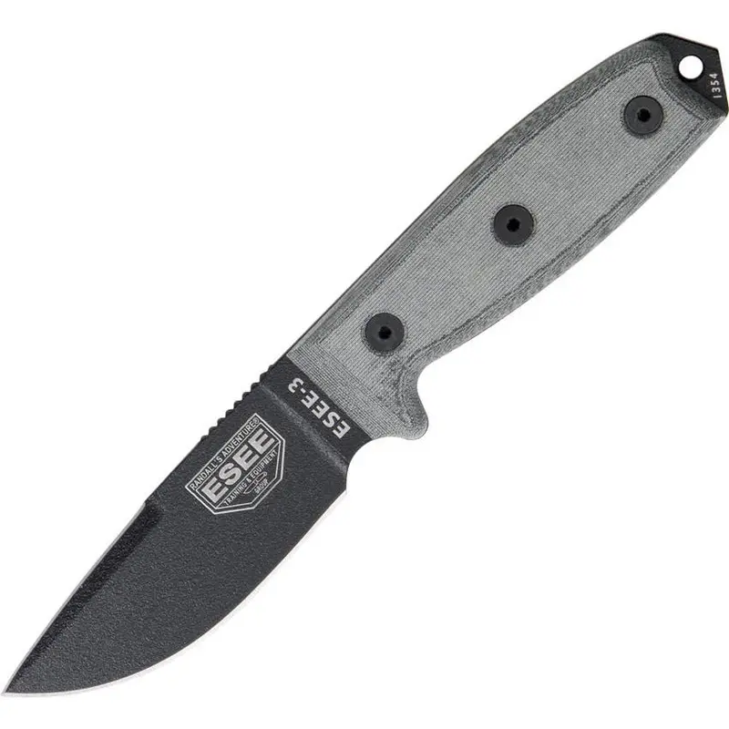 Esee Model 3 Standard Fixed-Blade Knife 1