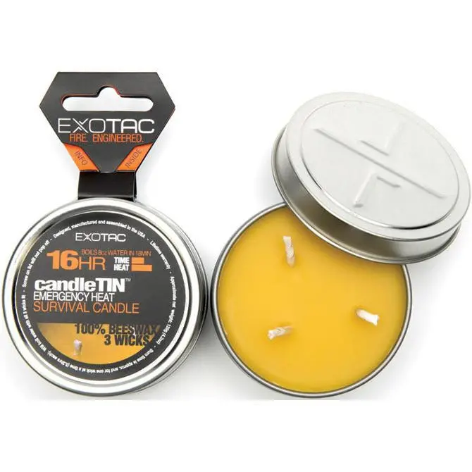 Exotac Candletin Compact Emergency Candle 1