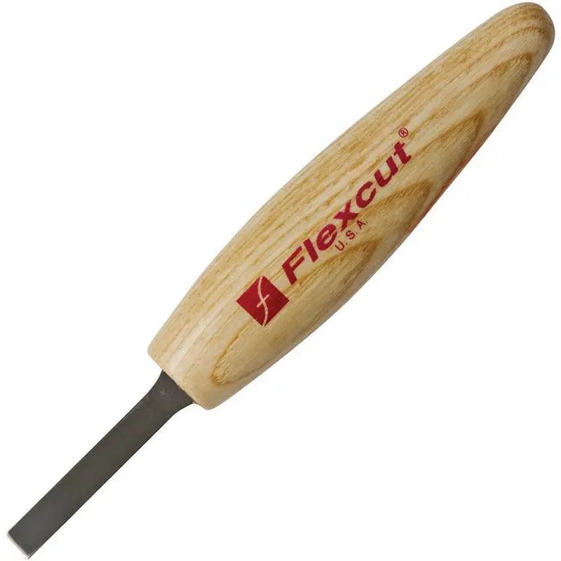 Flexcut 1/4-Inch Micro Chisel – Straight-Edge Woodcarving Tool, Model Mt14 1
